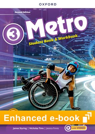 Metro 2ª Edição - Nível 3 - Student Book e Workbook (integrados)